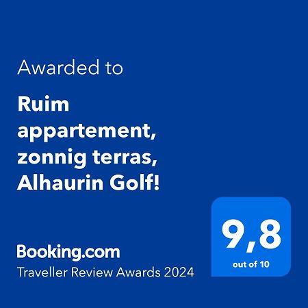 Ruim Appartement, Zonnig Terras, Alhaurin Golf! Alhaurín el Grande Exterior foto